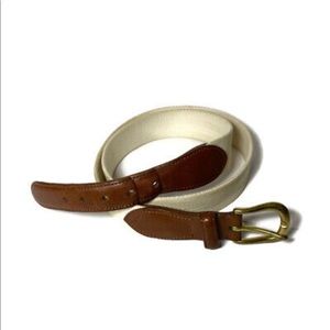 Coach Vintage Canvas Belt